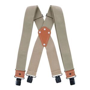 Dickies Men's Industrial Strength Ballistic Nylon Clip End Work Suspenders